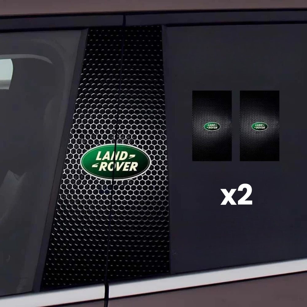 2 autocolante pentru geamurile mașinii cu logo