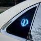 Emblema LED reîncărcabilă pentru mașină – Efect de lumină neon