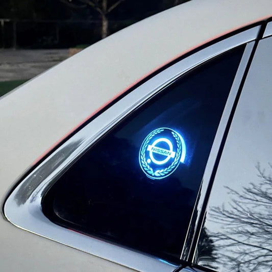 Emblema LED reîncărcabilă pentru mașină – Efect de lumină neon