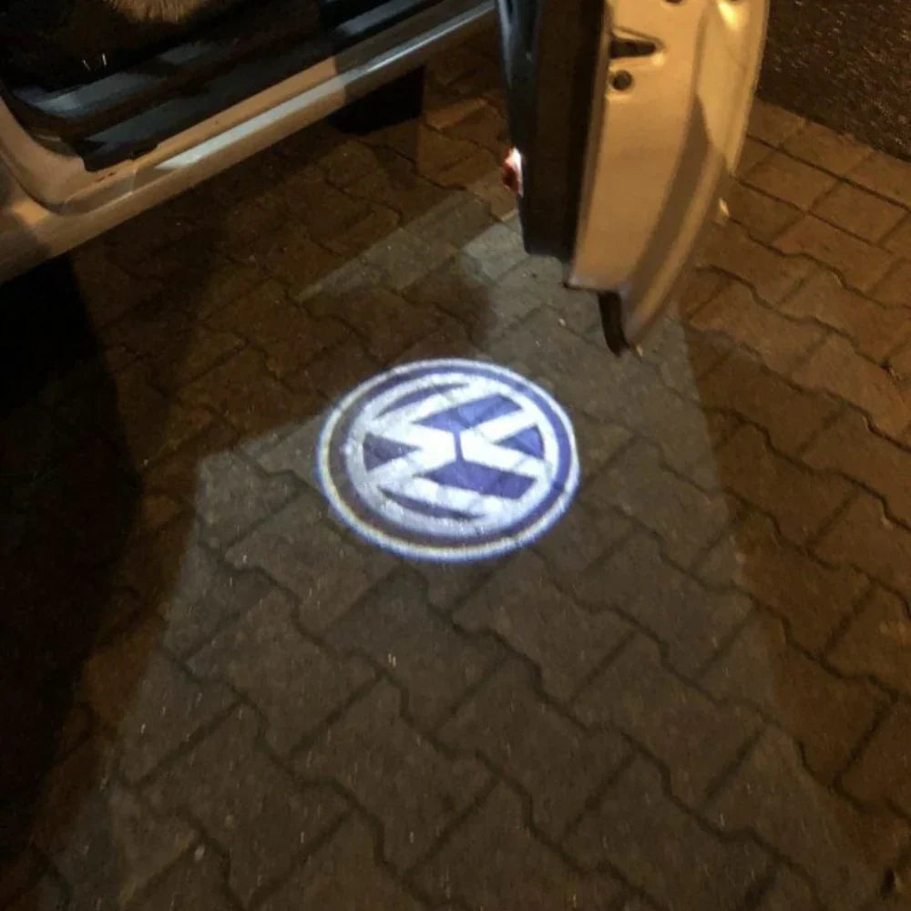 Proiector LED pentru ușa mașinii, ușor de instalat (2 buc.)