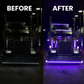 Ochi de mașină cu LED – pachet de 2 bucăți