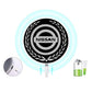 Emblema LED reîncărcabilă pentru mașină – Efect de lumină neon
