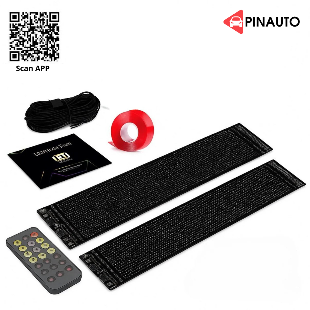 Ochi de mașină cu LED – pachet de 2 bucăți